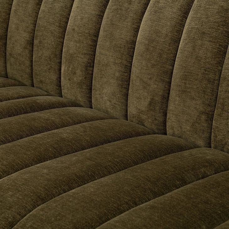 Vanty Olive Green 92" Sofa