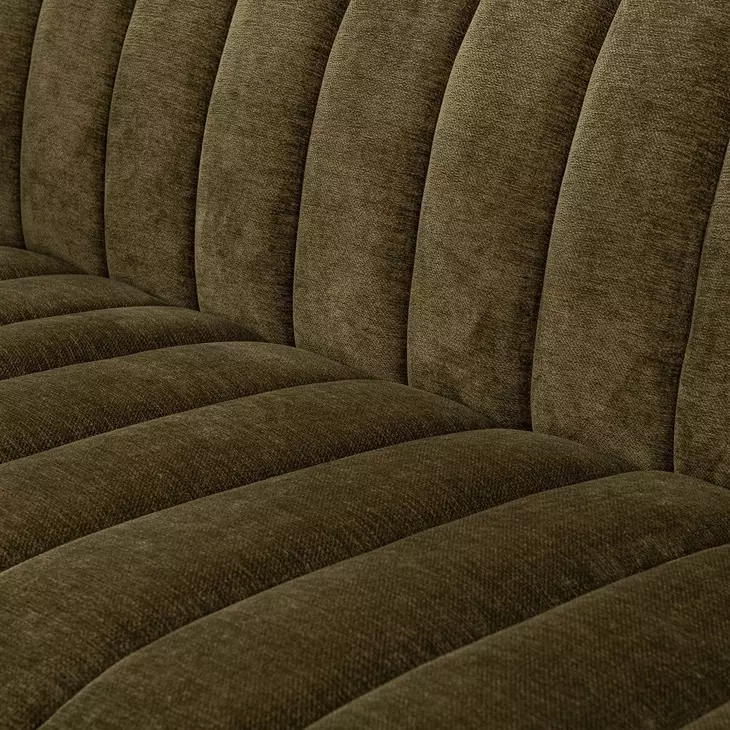 Vanty Olive Green 92" Sofa