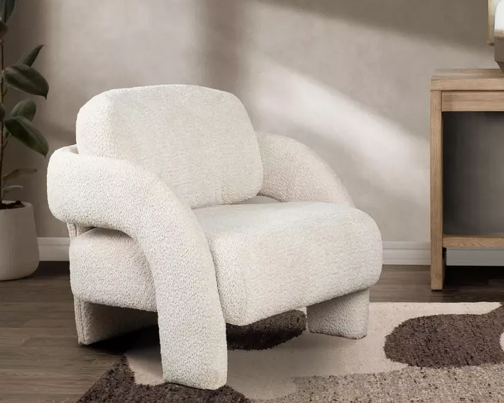 Salino Natural Upholstered Accent Chair