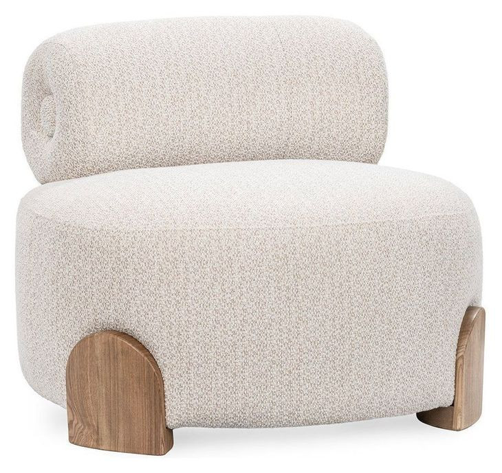 Aerie Birch Cream Upholstered Accent Chair