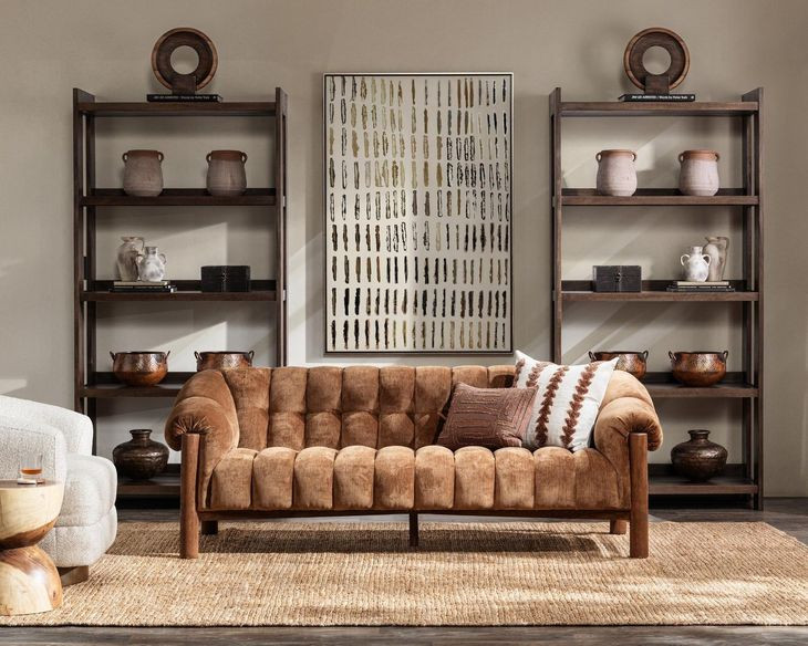 Sansa Bronze 86" Sofa