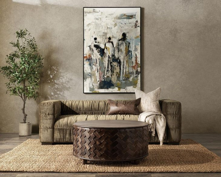 Afeela Fern Green 94" Sofa