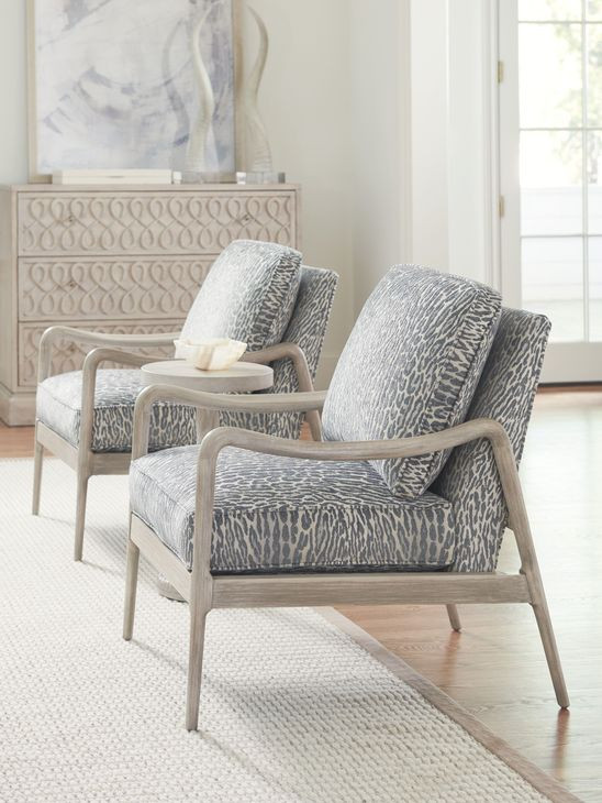 Leblanc Gray Upholstered Chair