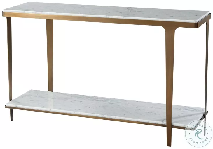 Cordell Wardle Marble 54" Rectangular Console Table