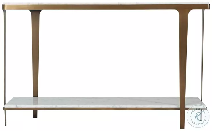 Cordell Wardle Marble 54" Rectangular Console Table