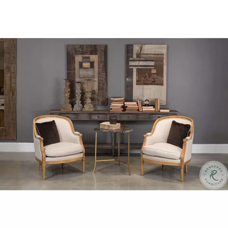 Provincial White Hall Table