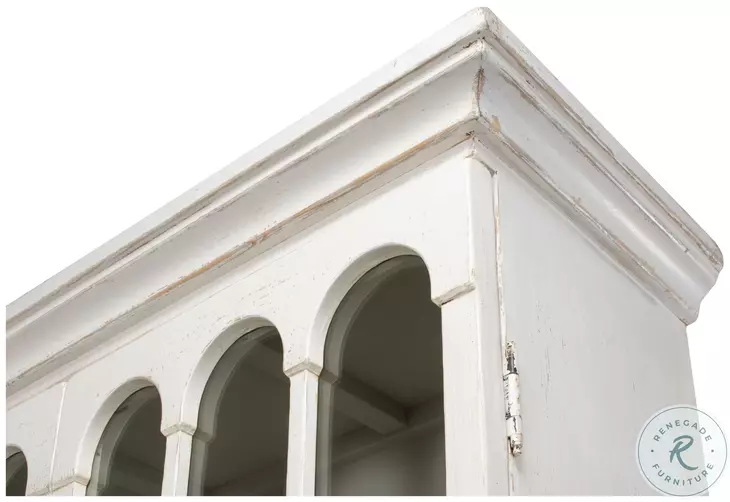Edgar Allan Whitewash Bookcase