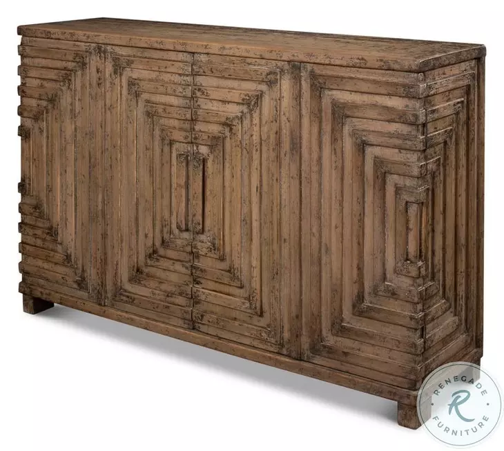 Saint Weathered Driftwood Sideboard