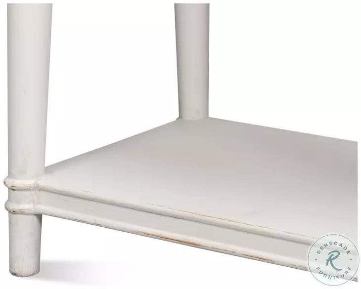 Chantal Antique White Console Table