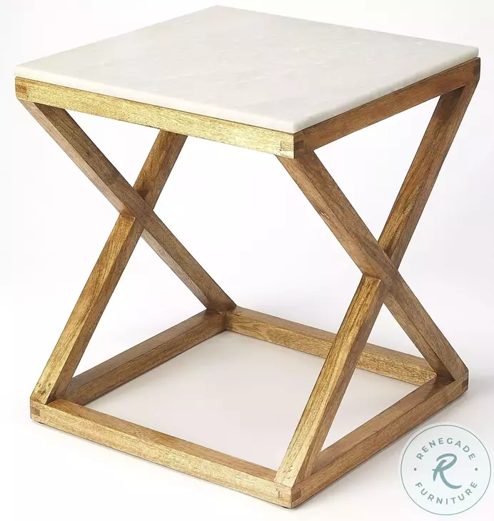 Braylon Natural Mango End Table