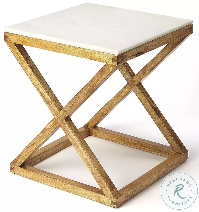 Braylon Natural Mango End Table