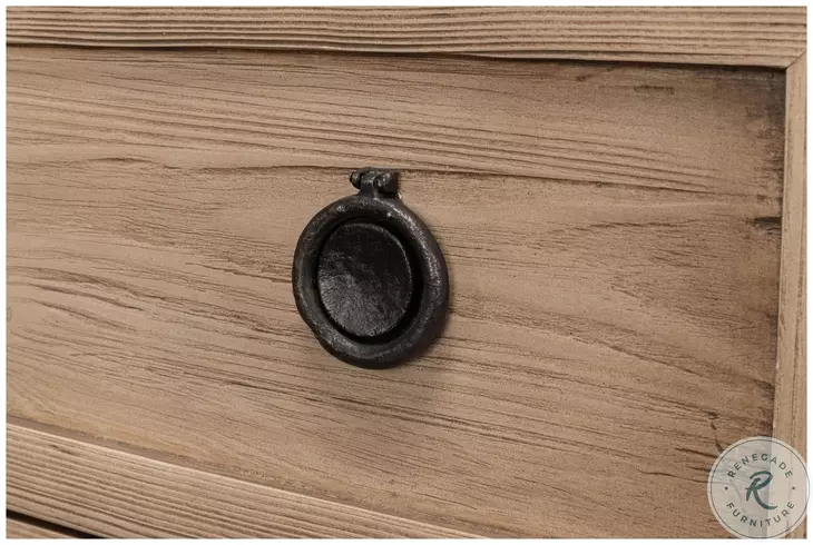Barbera Flaky Pine 8 Drawer Dresser