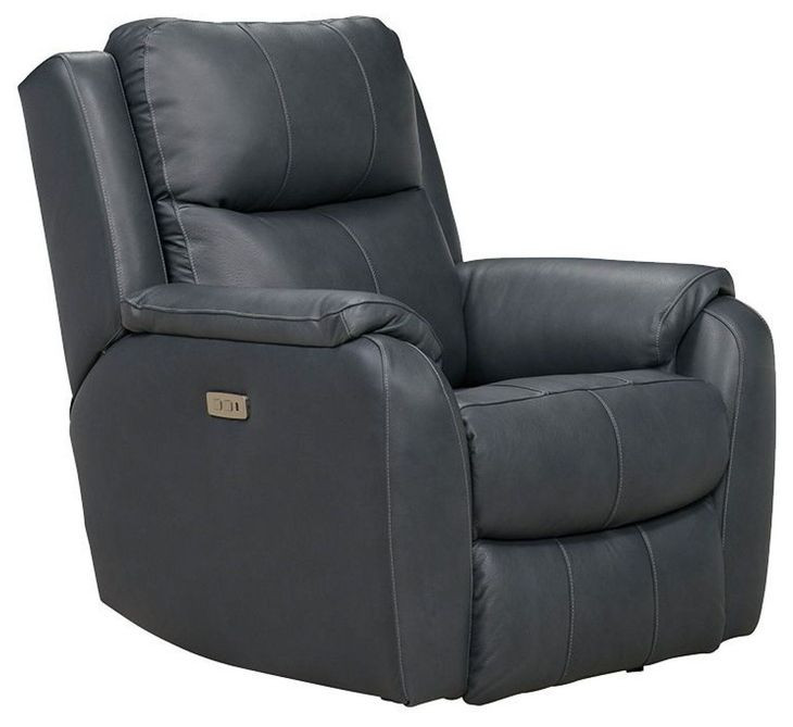 Marquis Horizon Leather Rocker Power Recliner with USB Charging