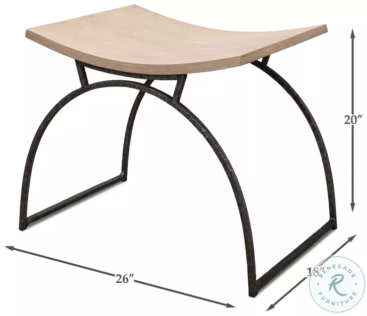 Britton Flaky Pine Bench