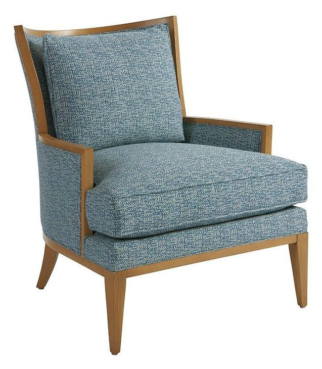 Atwood Denim Upholstered Chair