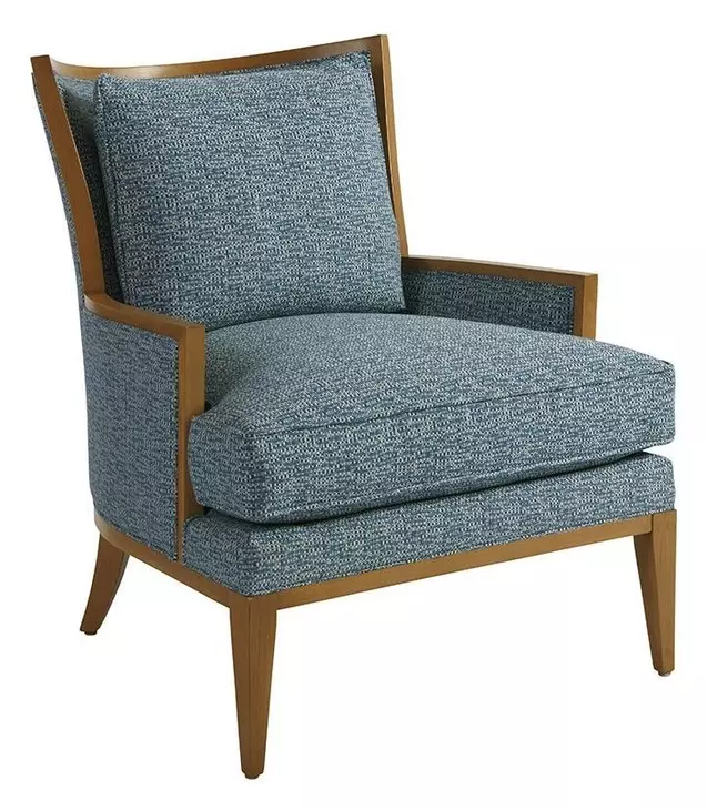 Atwood Denim Upholstered Chair
