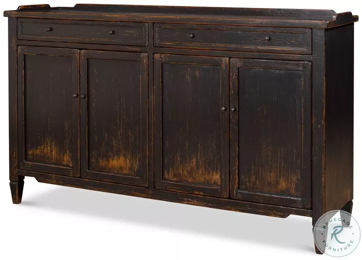 Madigan Antique Black Sideboard