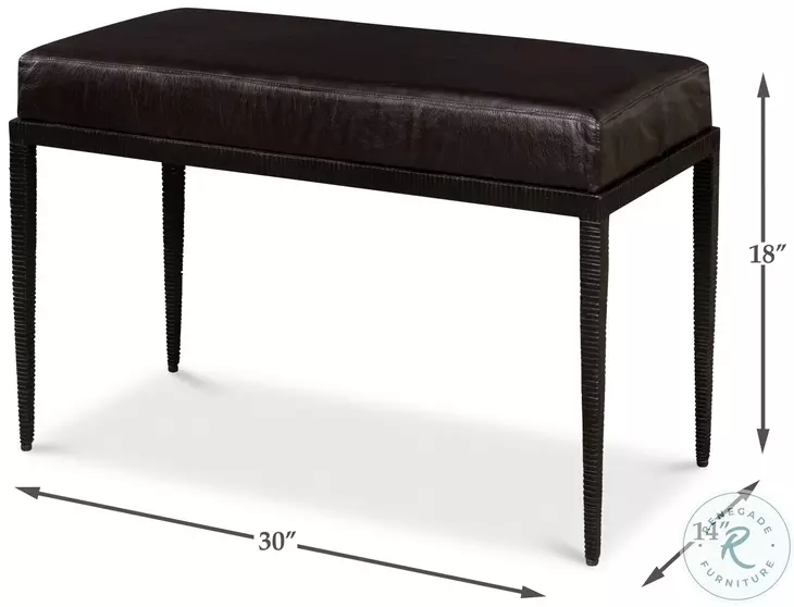 Duke Black Bench