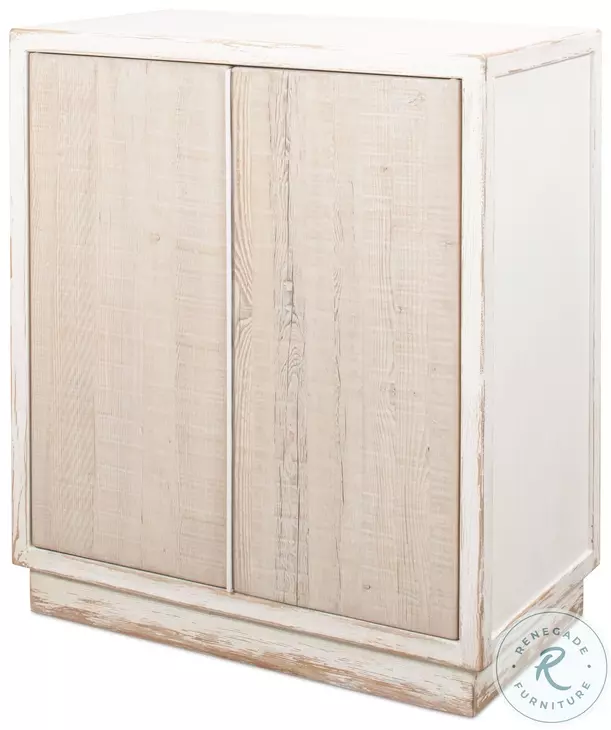 Stefano Antique White 2 Door Commode