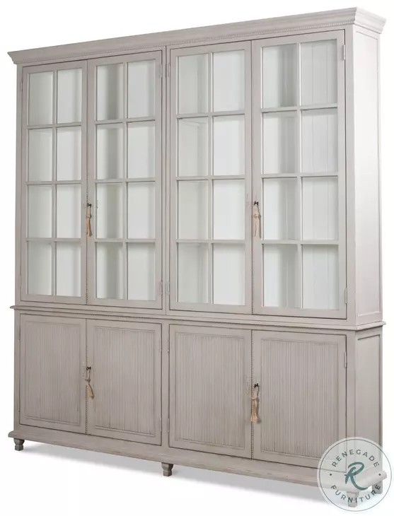 Harper Soft Grey Bookcase
