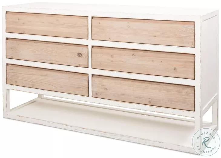 Connor Antique White And Weathered Sideboard