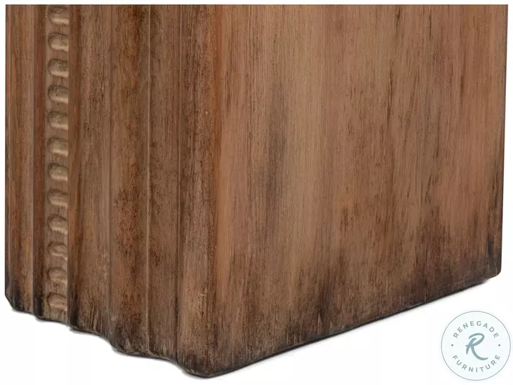 Mantel Brown Console