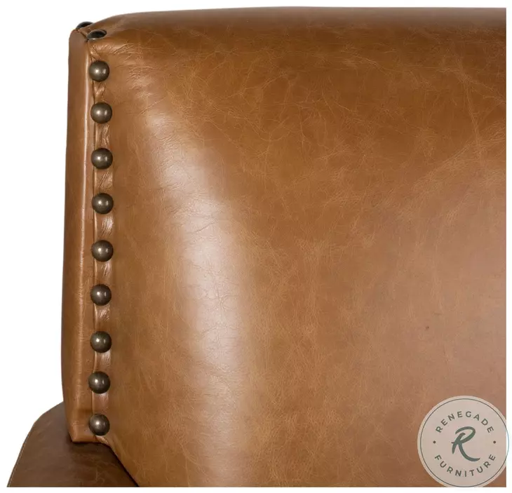 Coolidge Cuba Brown Swivel Chair