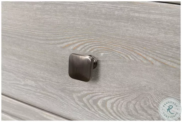 Burton Moonskin 4 Drawer Commode