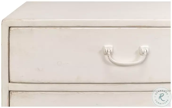 Willow Antique White 3 Drawer Commode