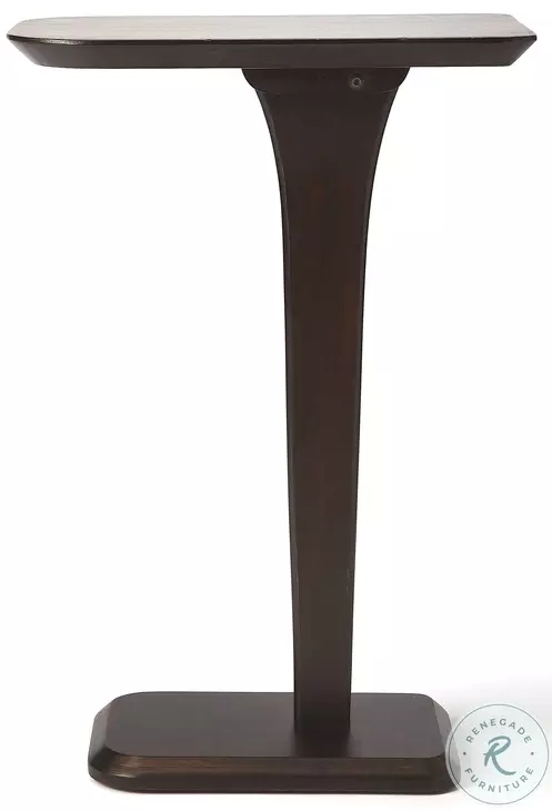 Patton Cocoa Brown Pedestal Table