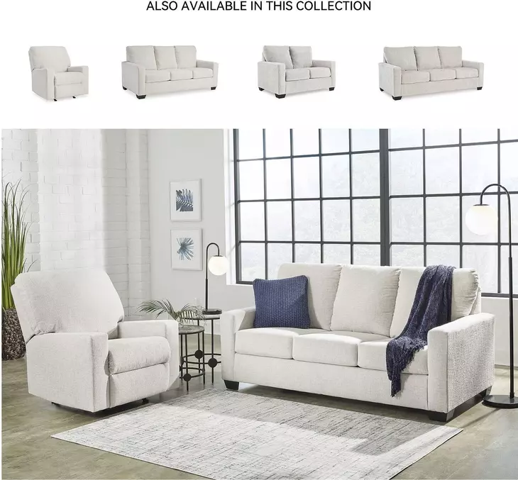 Rannis Snow Full 76" Sofa Sleeper