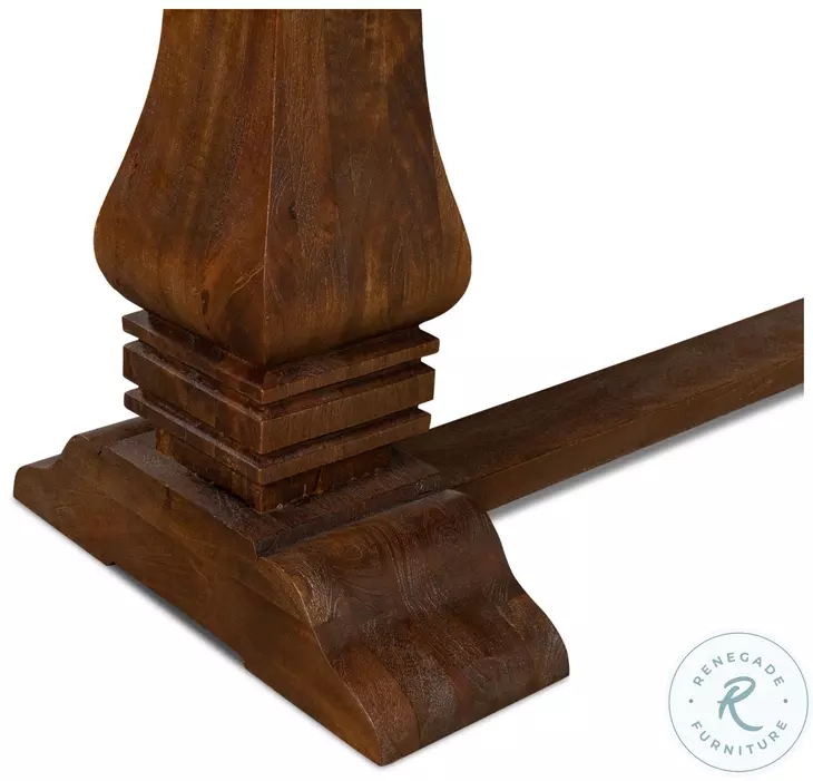 Colette Brown Console Table