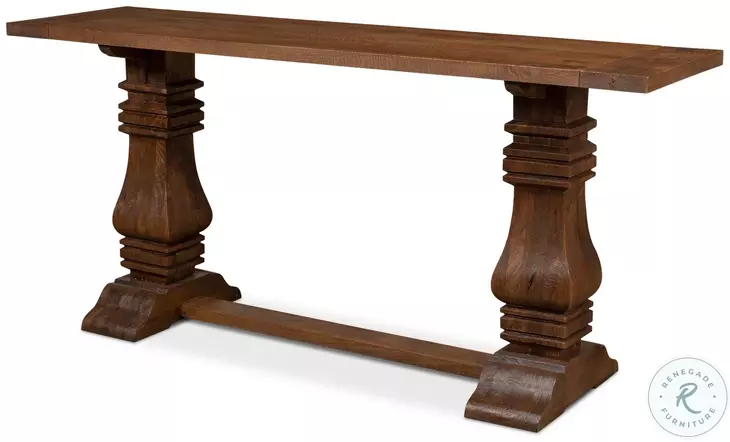 Colette Brown Console Table