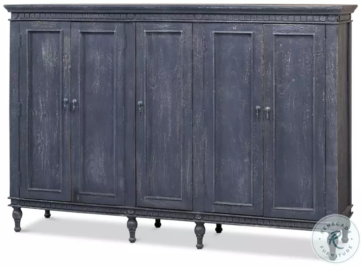 Ashlyn Colonial Blue Sideboard