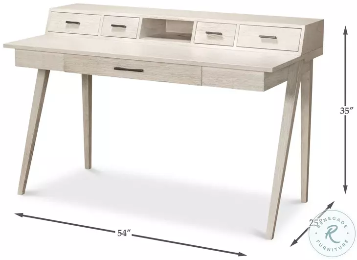 Covet Ivory Bianca Desk