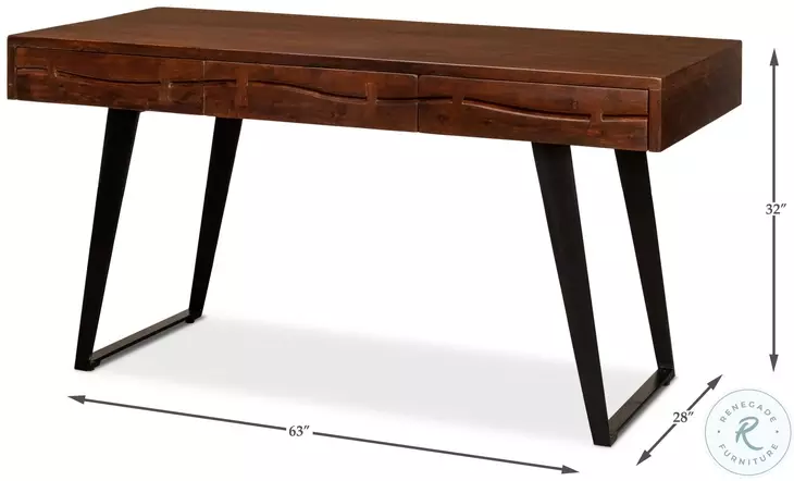 Genius Medium Brown Desk