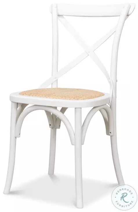 Tuileries White Side Chair Set of 2