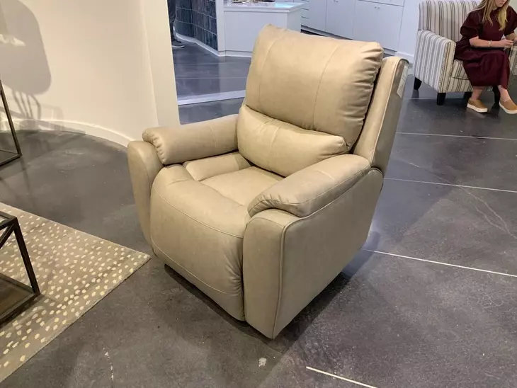 Westchester Platinum Rocker Power Recliner with Power Headrest and USB Charging