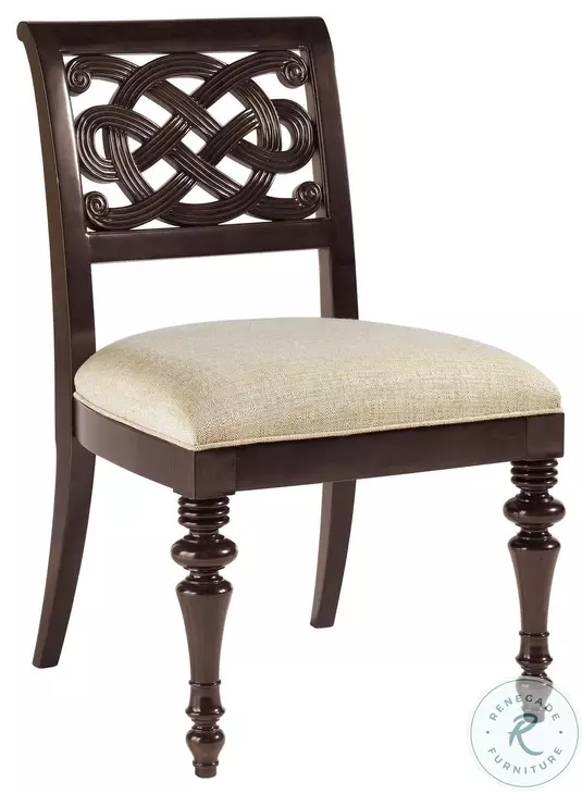Royal Kahala Taupe Molokai Side Chair Set Of 2