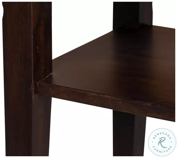 Versatilis Brown And White Console Table