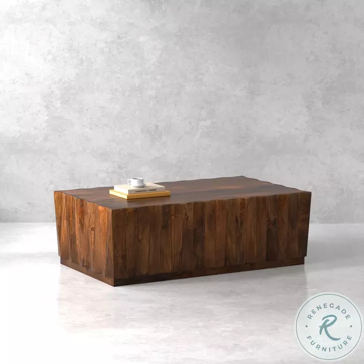 Denali Brown Rectangle Cocktail Table