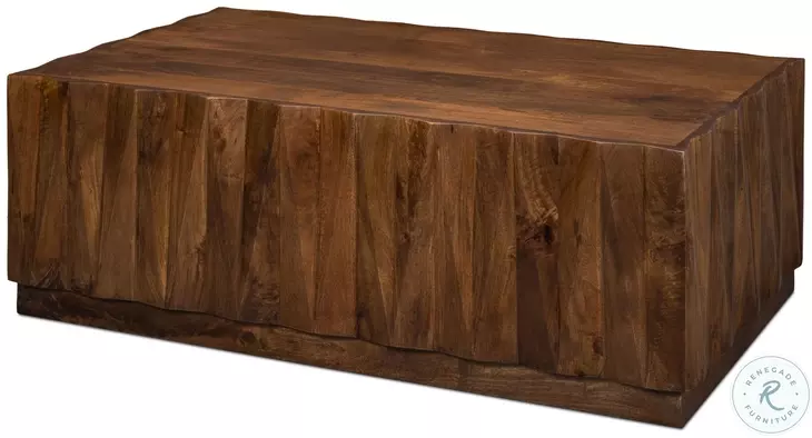 Denali Brown Rectangle Cocktail Table