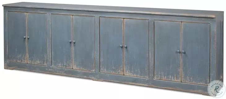 Eight Is Enough Blue Grey Sideboard