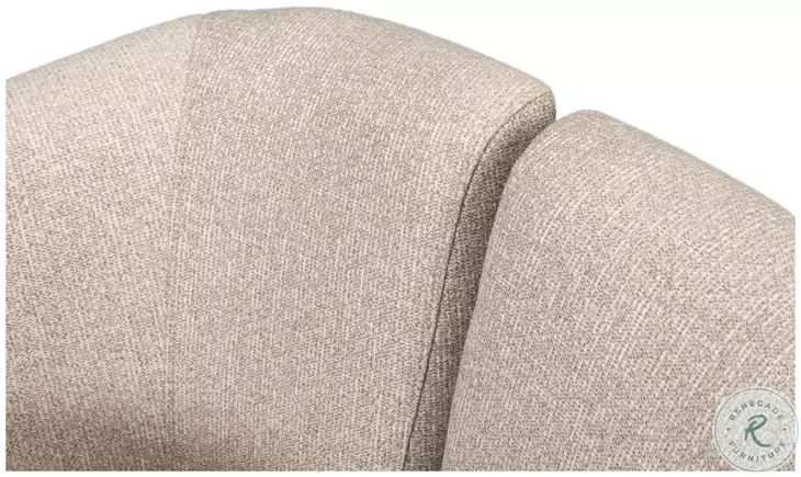 Bronson Beige Swivel Chair