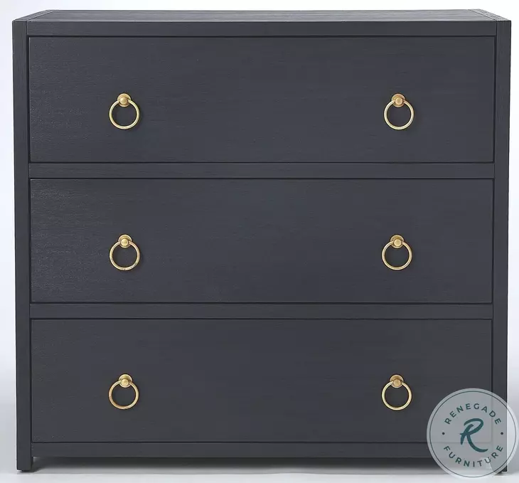 【未使用】draw drawers miniskirt navy 4 Drawers Chest Of Dresser Storage Tower Cabinet Navy Blue Bedroom