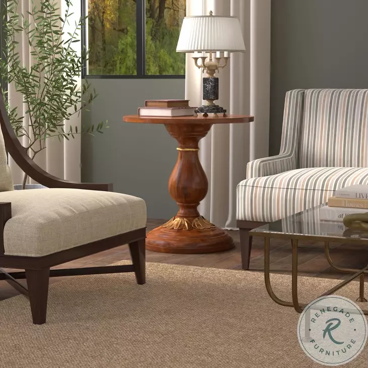 Elizabeth Colonial Walnut End Table