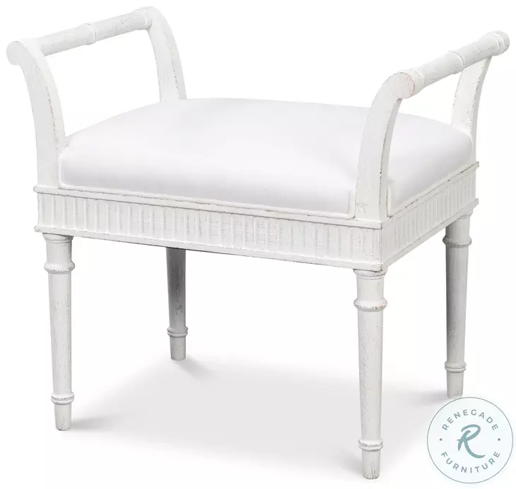 Gale White Bench