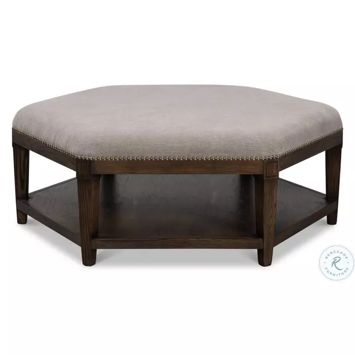 Bertram Gray Ottoman