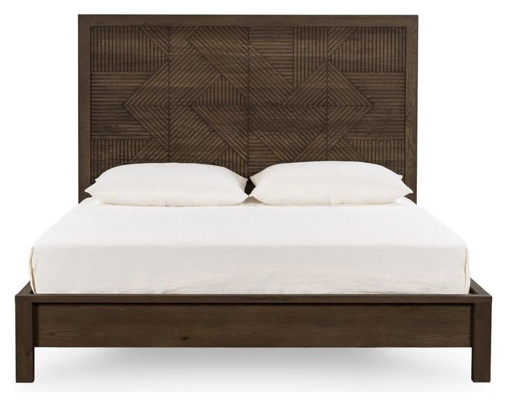Santa Clara Toasted Brown King Panel Bed