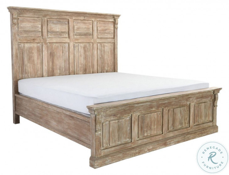 Adelaide Brown King Panel Bed
